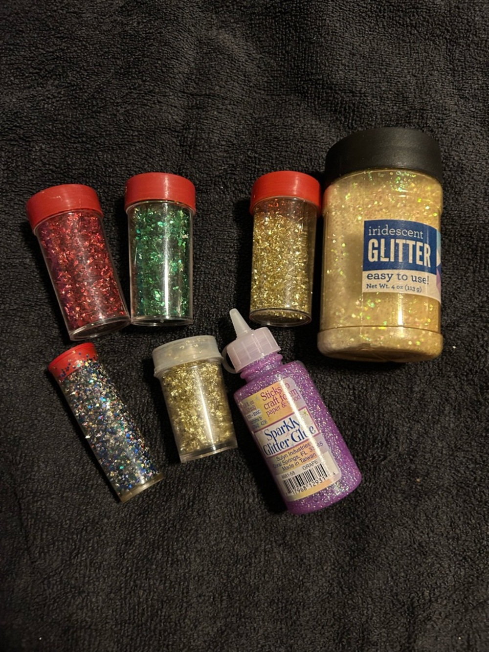 Craft Sparkle Iridescent & Assorted Glitter Mix - Home Party Supplies